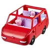 Image de La grande voiture familiale 2 figurines véhicule rouge