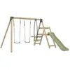 Image de TP Toys Portico - Portique en bois avec toboggan - Vert clair