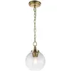 Image de Elstead lighting Suspension en verre - Or