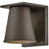 Image de Applique ext. brune cône GU10 8W IP44 HANS Hinkley