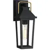 Image de Applique ext. classique noire E27 IP44 Buckley Quoizel