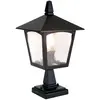Image de Lampadaire extérieur York E27 noir Elstead BL7-BLACK
