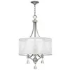 Image de Elstead Lighting Chandelier Mime Argent