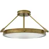 Image de Elstead lighting Plafonnier rond 4 lampes - Or