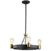 Image de Elstead lighting lustre Silas   Zinc vieilli