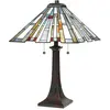 Image de Elstead lighting lampe de table Tiffany - Multicolore