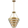 Image de Elstead lighting Lustre Echelon - Or