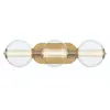 Image de Applique SDB dorée 3 globes LED 13W ATOMO Quintiesse