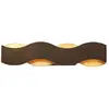 Image de Applique ondulée bronze/or, LED 35W Vaughan Quintiesse