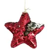 Image de Décoration pour sapin de Noël en sequin Etoile - Rouge