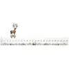 Image de heart_of_the_home Calendrier de l'Avent bois renne Xmas Tradi - Blanc
