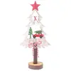 Image de Décoration de Noël en bois sapin Xmas Tradi - Rouge