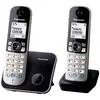 Image de Panasonic téléphone fixe sans fil - Noir argent