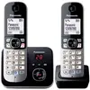 Image de Panasonic téléphone fixe sans fil - Noir argent