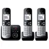 Image de Panasonic téléphone fixe sans fil - Noir argent