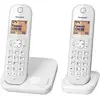 Image de Téléphone sans fil duo dect blanc - KXTGC412FRW - PANASONIC