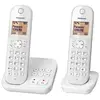 Image de Téléphone sans fil duo dect blanc avec répondeur - KXTGC422FRW - PANASONIC
