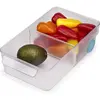 Image de Boite frigo FridgeStore Joseph Joseph grand organisateur avec roulettes claire