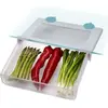 Image de Tiroir frigo sous etagere FridgeStore Joseph Joseph ventouses transparent