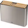 Image de Jeu de planches à découper en bambou Folio  3 pièces, surfaces résistantes, cuisine
