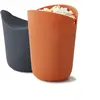 Image de Joseph Joseph Set 2 cornets à popcorn - Orange et gris