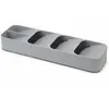Image de Range couverts compact Joseph Joseph DrawerStore optimise tiroir gris 8 cm hauteur
