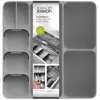 Image de Range couverts et ustensiles Joseph Joseph DrawerStore 8 compartiments gris