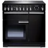 Image de Cuisinière FALCON Professional Deluxe 90 Induction Noire/Chrome - PDL90EIGB/C