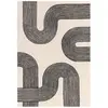 Image de Tapis moderne tufté main en laine CROOK 120 x 170 cm