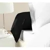 Image de Housse de Coussin Lovely Home Noire - 85 x 185 cm (2 unités)