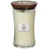 Image de Woodwick Bougie Jarre White Teak
