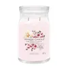 Image de Bougie signature cerise rose et vanille grand modèle