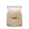 Image de Bougie signature ambre et bois de santal modèle moyen