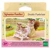 Image de Sylvanian families Poussette double - Rose
