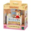 Image de Sylvanian Families Sylvanian Bebe Lapin Chocolat Lit