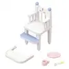Image de Sylvanian families chaise haute bébé - Pastel