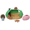Image de Sylvanian families Cachette bébés maison poupée - Vert