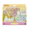 Image de Sylvanian families set triplés lapin crème