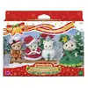 Image de Sylvanian families coffret de Noël figurines