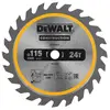 Image de DEWALT DT20420-QZ - Lame scie circulaire 115 mm, 24 dents
