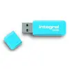 Image de Cle usb INTEGRAL NEON BLEU 16 GB