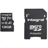 Image de Integral Carte Mémoire MicroSDHC/XC V30 UHS-I U3 Haute Vitesse 128GB Noir