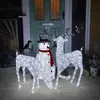 Image de Monstershop Couple Biche & Cerf LED - Froid + Bonhomme Neige