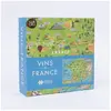 Image de Professor Puzzle WILSPP13928 - Vins de France - 1000 pièces
