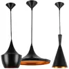 Image de Pack de 3 Lampes de Plafond Suspendues - Design Industriel - Extensive Noir