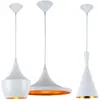 Image de Pack de 3 Lampes de Plafond Suspendues - Design Industriel - Extensive Blanc
