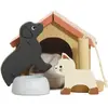 Image de Le toy van set d’animaux de compagnie en bois