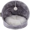 Image de SCRUFFS-Couchage Chat ''Scruffs Grotte Kensington'' 44 x 44 x 48 cm Gris Souris