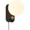 Image de Lampe à poser en aluminium noir charbon 22 x 15 cm Alumina - Tala