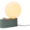 Image de Lampe à poser en aluminium vert sauge 22 x 15 cm Alumina - Tala